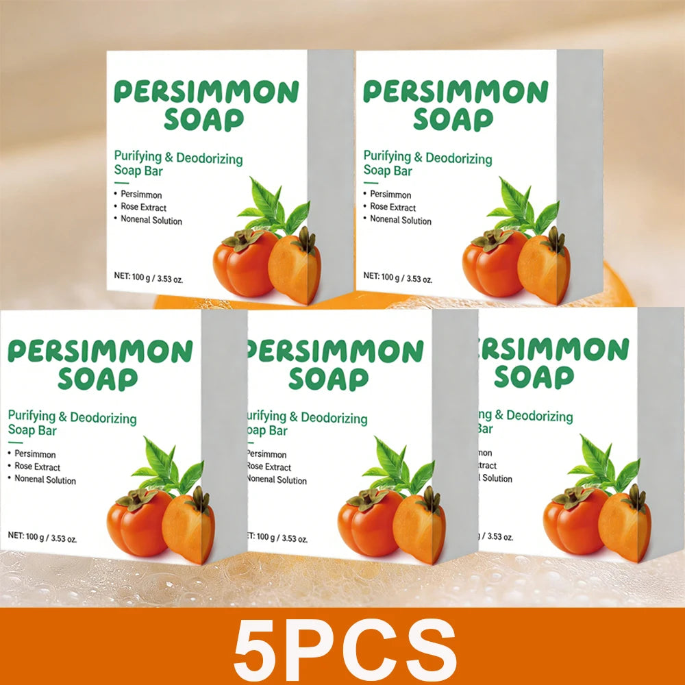 Persimmon Soap Bar · Green Tea