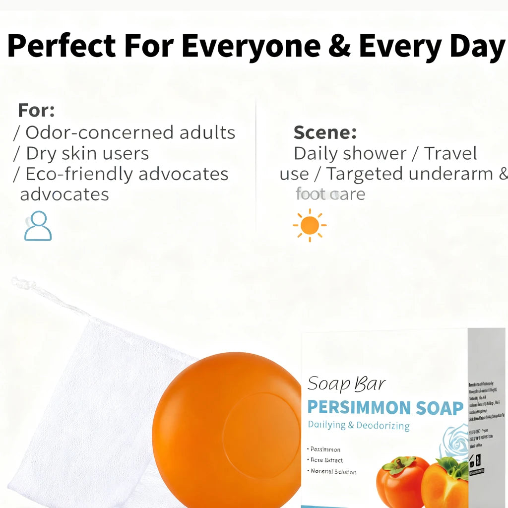 Persimmon Soap Bar · Rose