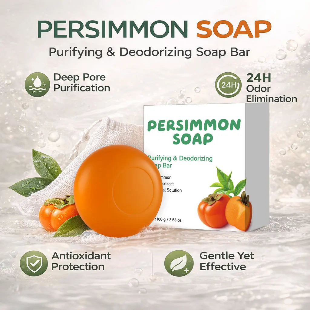 Persimmon Soap Bar · Green Tea