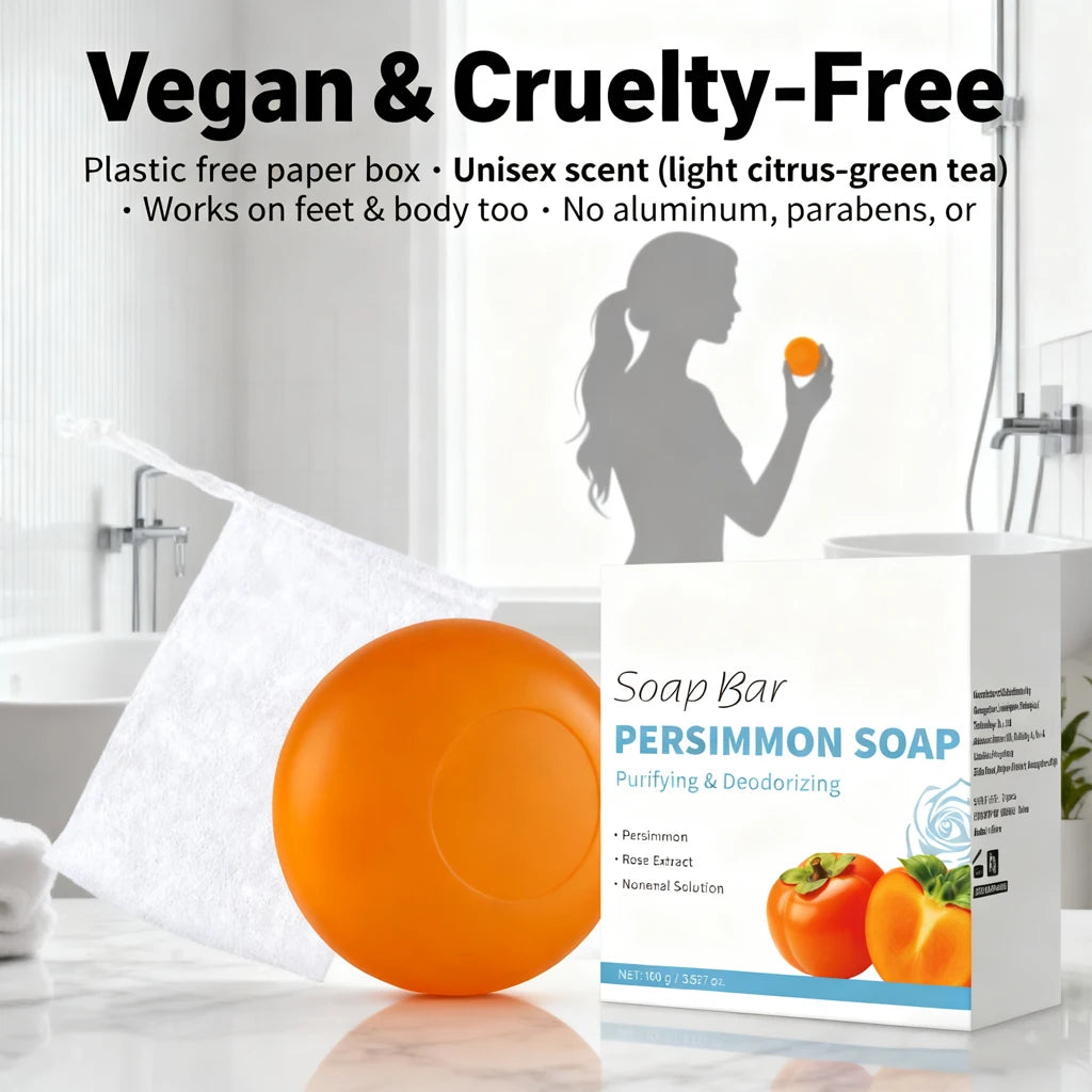 Persimmon Soap Bar · Rose