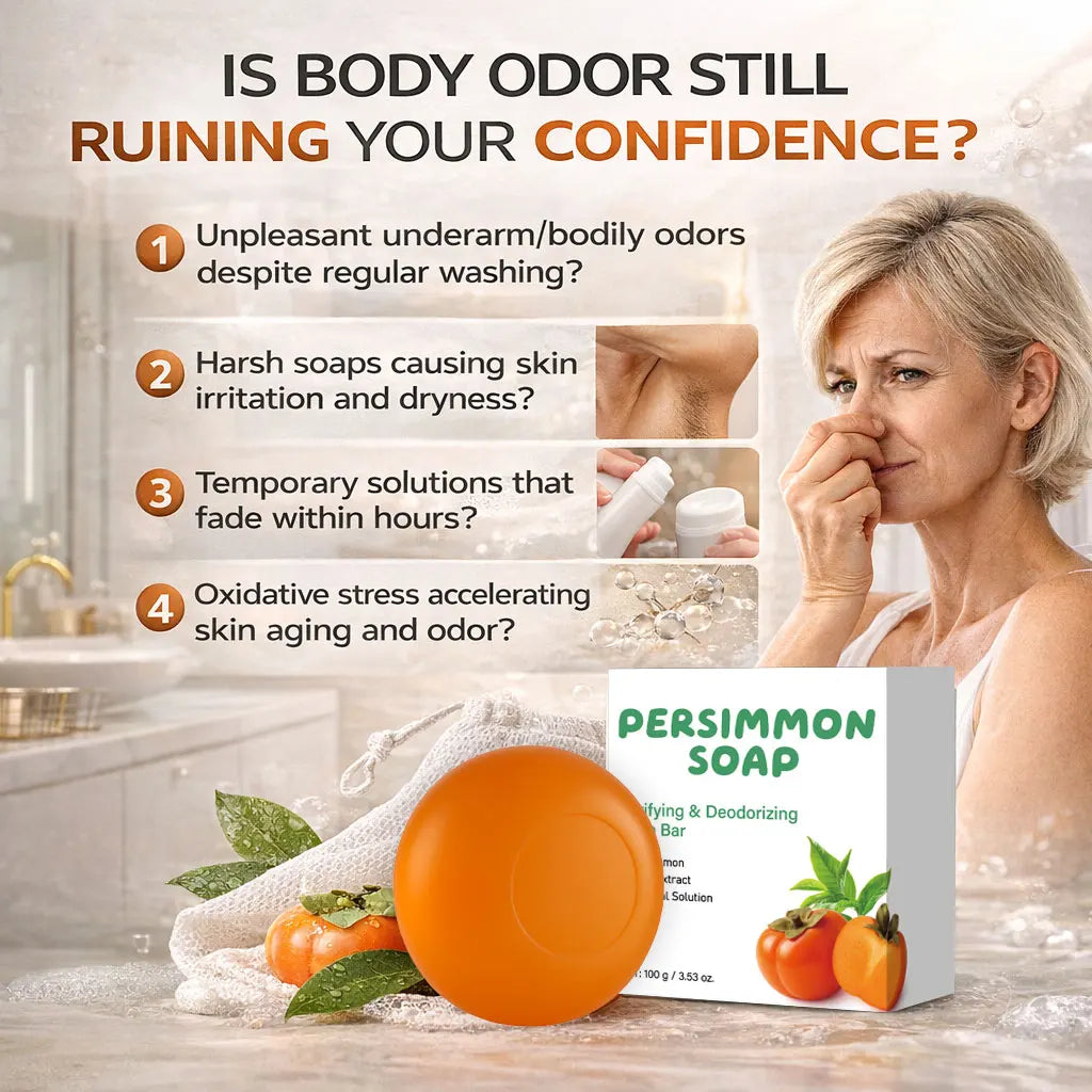 Persimmon Soap Bar · Green Tea